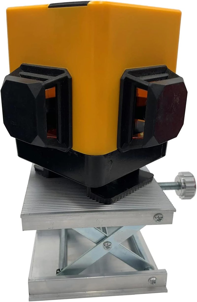Eoutstanding Adjustable Aluminum Alloy Rack Scissor Lab Lifter Lab Jack Lift Stand Support Jack Platform Laser Level Holder Lab Lifting Platform - Image 5